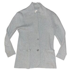 J. Crew Gray Sweater Blazer